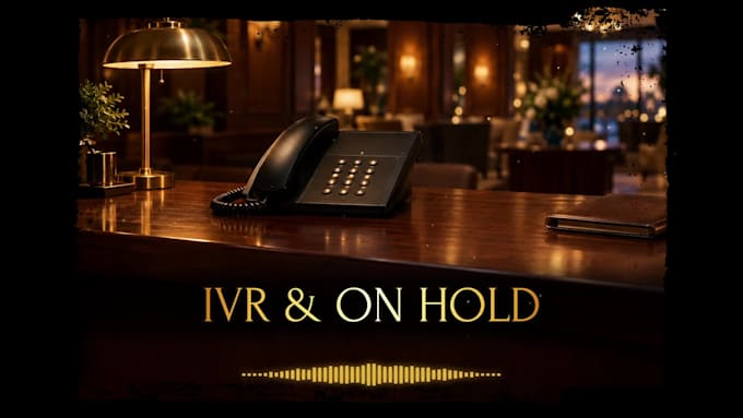 record a british ivr or on hold message