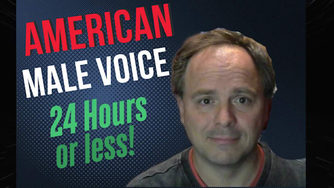 record a professional american male voice over narration