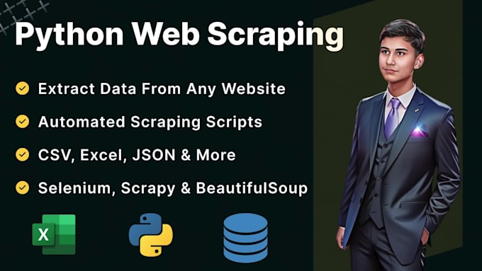 do python web scraping with selenium and playwright