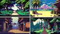 create ai powered pixel art backgrounds