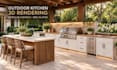 create 3d renders for modular outdoor kitchen cabinets and prefab bbq islands