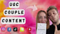 create high quality couple ugc videos