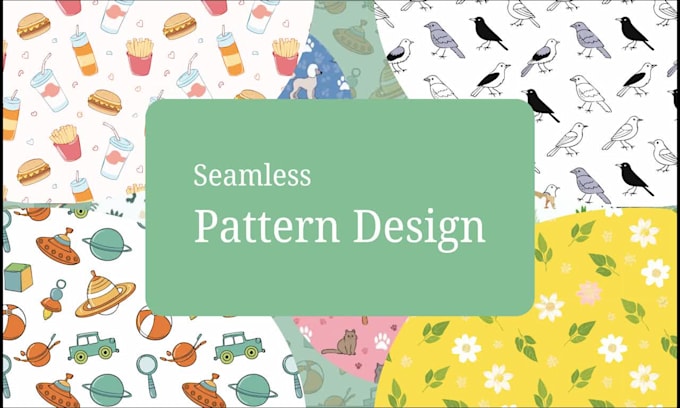 design seamless pattern for textile design print