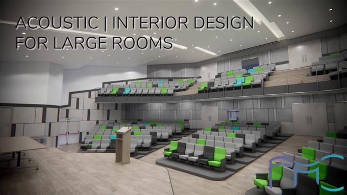 design a lecture room, auditorium, sports coliseum and give you acoustic consult