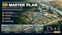 create realistic 3d master plan rendering architectural site plan visualization
