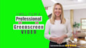 film your british spokesperson video on green screen in 4k