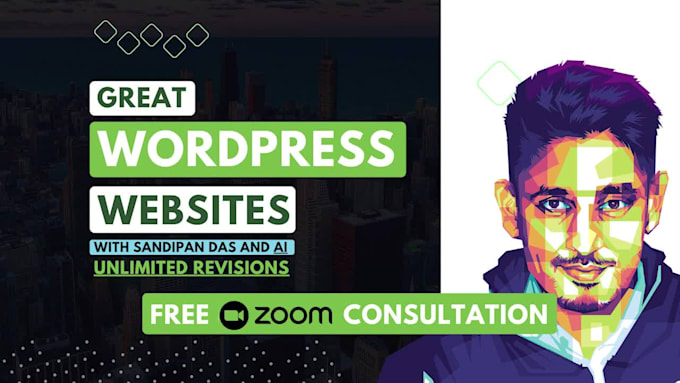 do responsive wordpress website design, develop or customize