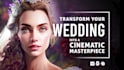edit wedding highlights, cinematic wedding video, wedding video editing
