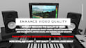 edit, cleanup, repair, enhance video quality with more detail and clarity result