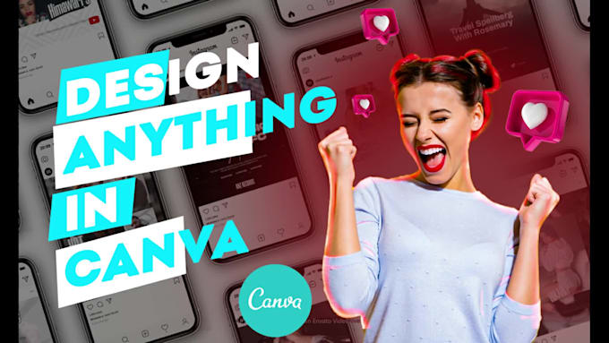 Create any design on canva templates for your social media posts by ...