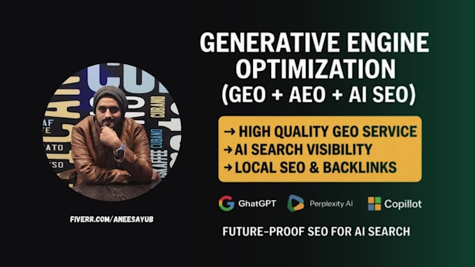 do generative engine optimization, or GEO, aeo, ai SEO for your website