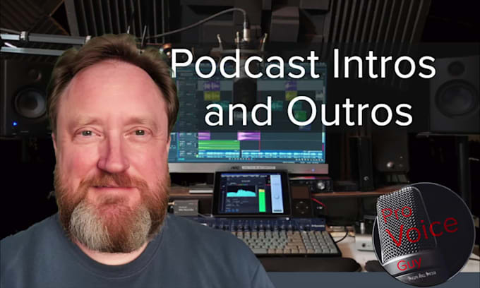 voice over and produce a podcast intro