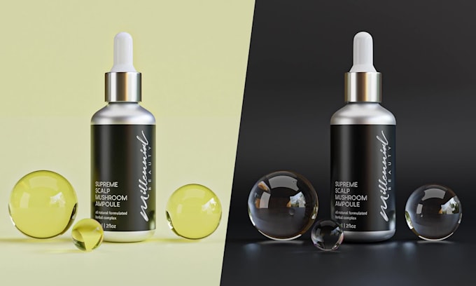 model and render photorealistic 3d rendering of your product