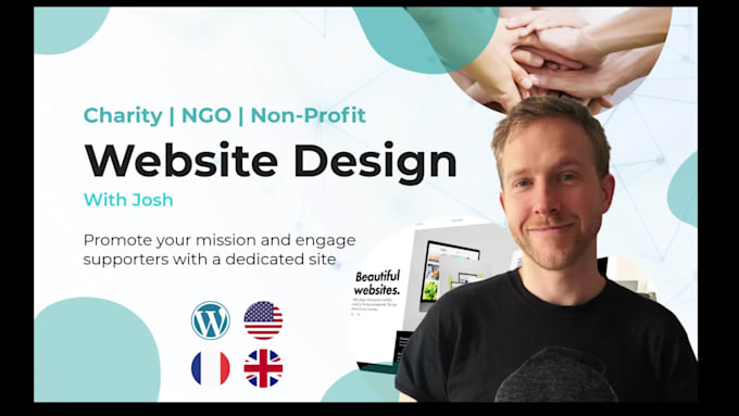 create a wordpress non profit, ngo, charity website