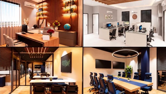 design a modern office interior