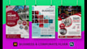 design a modern business flyer, poster or corporate flyer