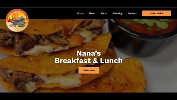 build your restaurant website with online ordering system