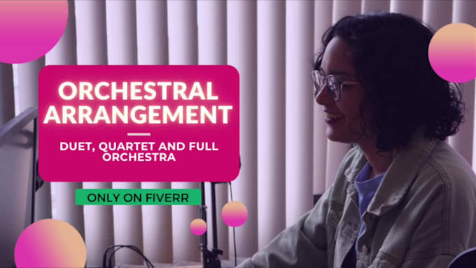 arrange orchestral music for your project