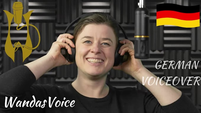 do german female voice over for youtube