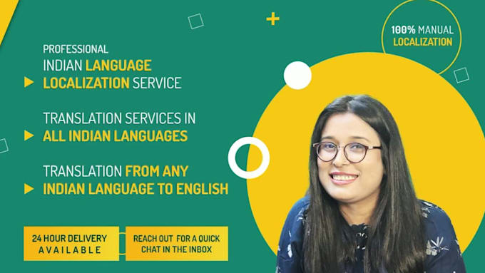 do app localization, web localization in indian language