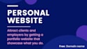 create a portfolio website that showcase your skill and work