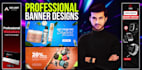 make professional website banner,slider,ad banner