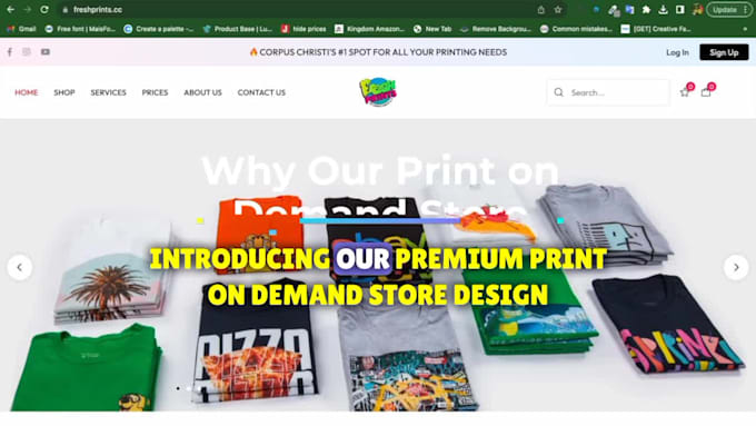 design print on demand store in wordpress or shopify lumise
