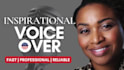 record inspirational voice over
