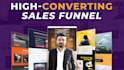 build your sales funnel in clickfunnels, gohighlevel, kartra