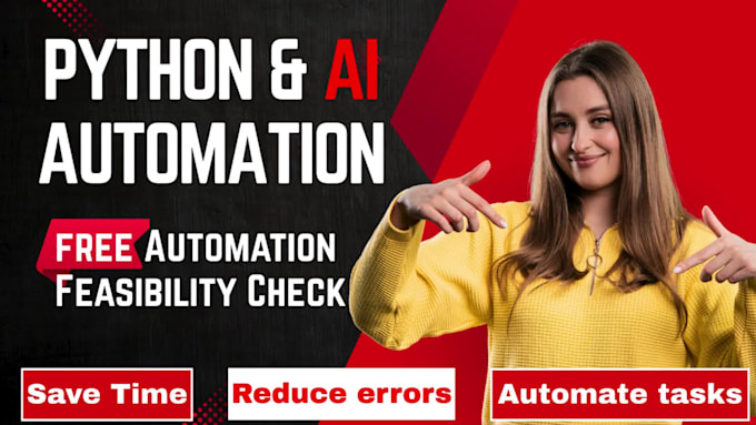 build python scripts and ai automation to save your time