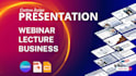 create webinar, lecture, business powerpoint presentations