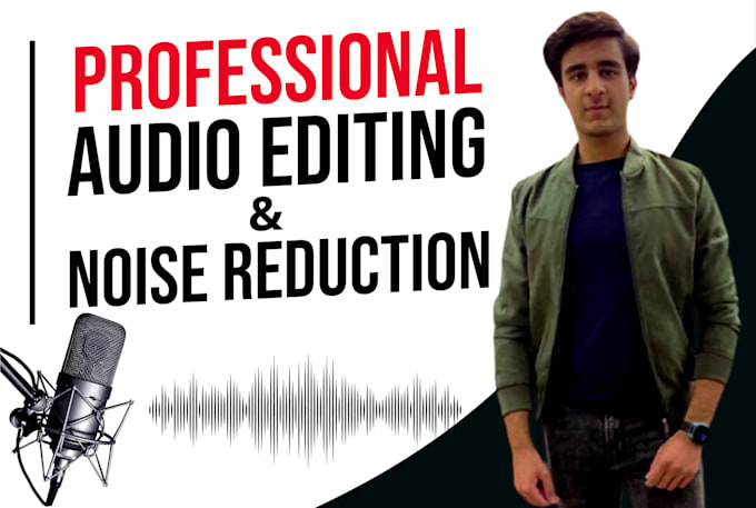 do professional audio editing and noise reduction
