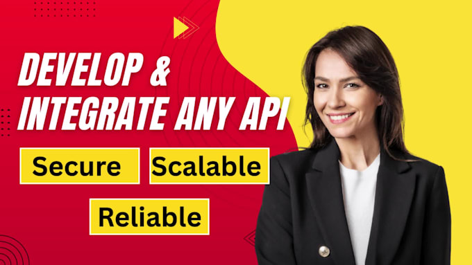 develop a rest API and integrate third party apis for your app