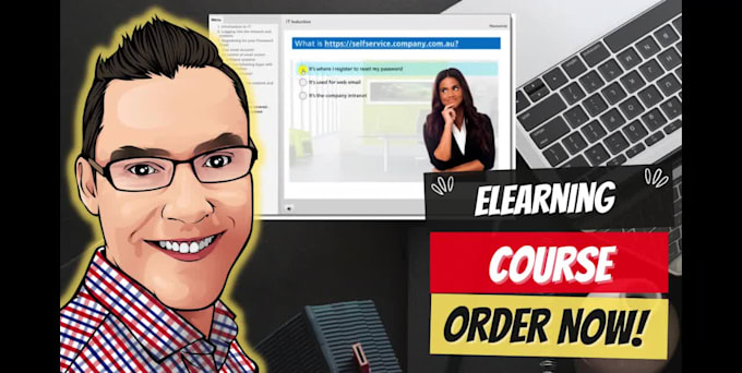 develop a scorm elearning course