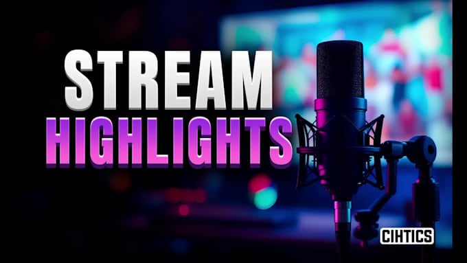 edit twitch and kick stream highlights