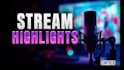 edit twitch and kick stream highlights