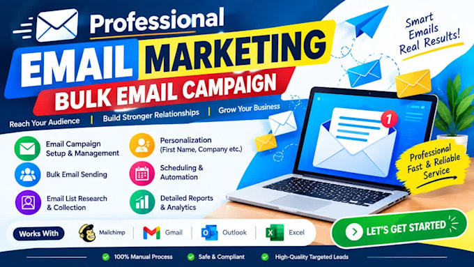 run targeted bulk email campaigns for your business
