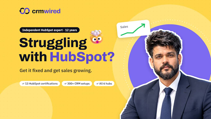 be your hubspot CRM setup, automation, workflow and integration expert
