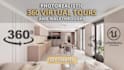 render photorealistic 360 panorama walkthrough 3d virtual interior tours for VR