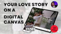 create a wedding website for a unique wedding invitation and wedding rsvp