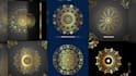 do custom premium mandala design and gold logo for you
