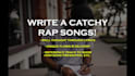 write a rap song and record in any style with catchy lyrics
