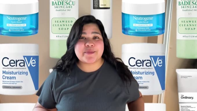 create ugc videos ads for skincare and beauty products