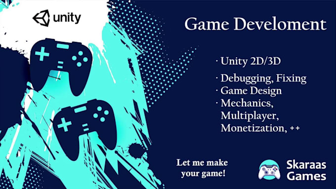 create a unity game for you