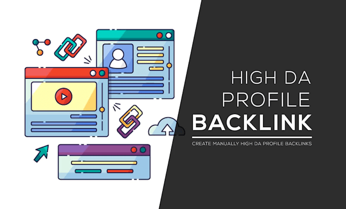 create high da do follow the profile backlinks manually