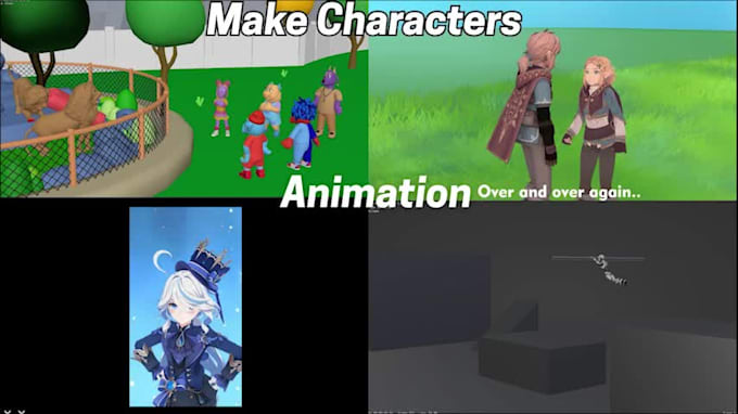 make 3d animation for movie,  games and anything