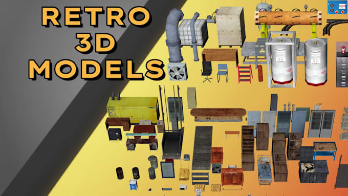 create retro 3d models for your ps1, n64 style game