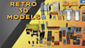 create retro 3d models for your ps1, n64 style game