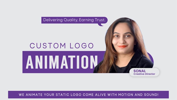 provide professional logo animation services for your brand