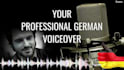 be your german voice over artist